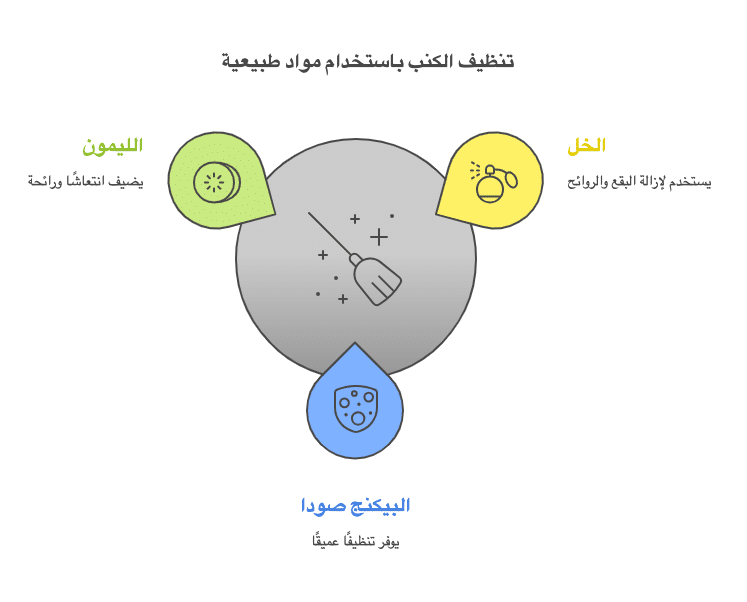 طرق طبيعية لتنظيف الكنب بفعالية وأمان